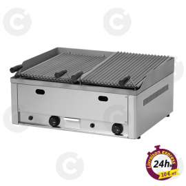 Grill charcoal gaz - double