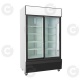 ARMOIRE D'EXPOSITION POSITIVE 2 PORTES 720L