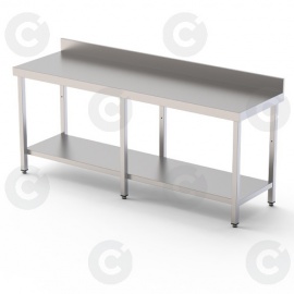 TABLE DE TAVAIL 600 GAMME LUXE ADOSSEE LONGUEUR 2000