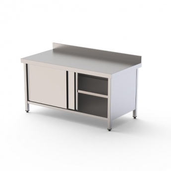 PLACARD NEUTRE FERMÉ GAMME LUXE ADOSSEE PROF 700 LONG 1400