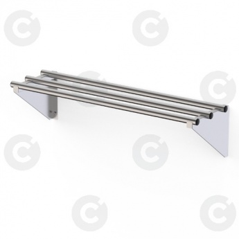 ETAGERES MURALES LUXE BAREAUDEES FIXE LONG 800