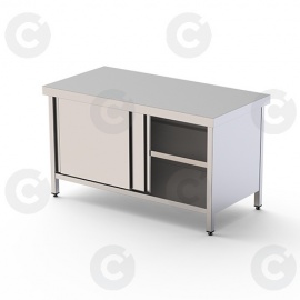 PLACARD NEUTRE FERMÉ CENTRAL 1200 X 600 X 850
